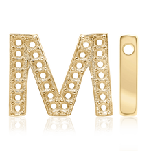 Load image into Gallery viewer, ITI NYC Campton Extra Bold Slider in 14K Gold (12.5mm) (100% Polished)
