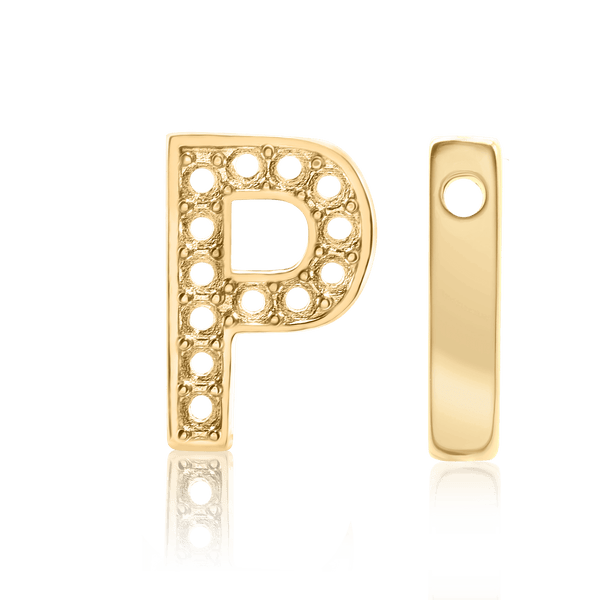 ITI NYC Campton Extra Bold Slider in 14K Gold (12.5mm) (100% Polished)