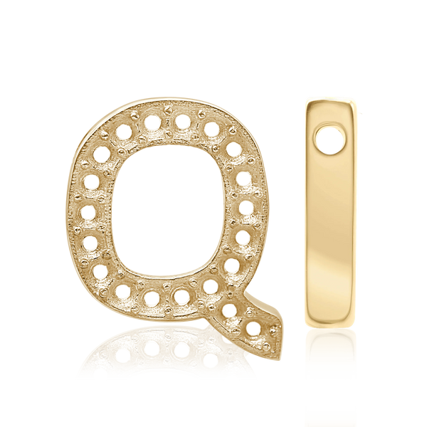 ITI NYC Campton Extra Bold Slider in 14K Gold (12.5mm) (100% Polished)