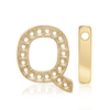 ITI NYC Campton Extra Bold Slider in 14K Gold (12.5mm) (100% Polished)