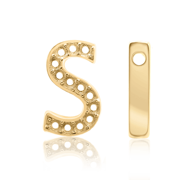 ITI NYC Campton Extra Bold Slider in 14K Gold (12.5mm) (100% Polished)