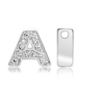 ITI NYC Campton Extra Bold Slider in Sterling Silver (Hole:1mm) (6mm) (100% Polished)