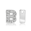 ITI NYC Campton Extra Bold Slider in Sterling Silver (Hole:1mm) (6mm) (100% Polished)