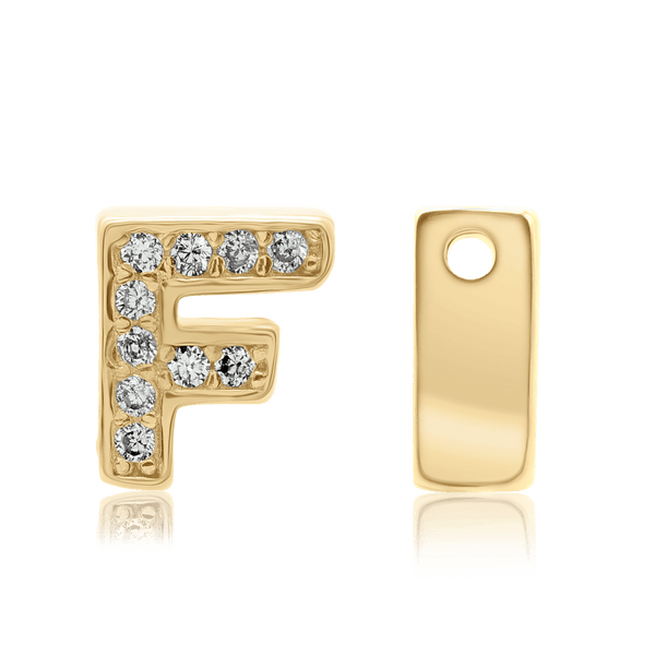 ITI NYC Campton Extra Bold Slider in Sterling Silver (Hole:1mm) (6mm) (100% Polished)