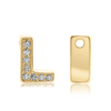 ITI NYC Campton Extra Bold Slider in Sterling Silver (Hole:1mm) (6mm) (100% Polished)