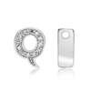 ITI NYC Campton Extra Bold Slider in Sterling Silver (Hole:1mm) (6mm) (100% Polished)