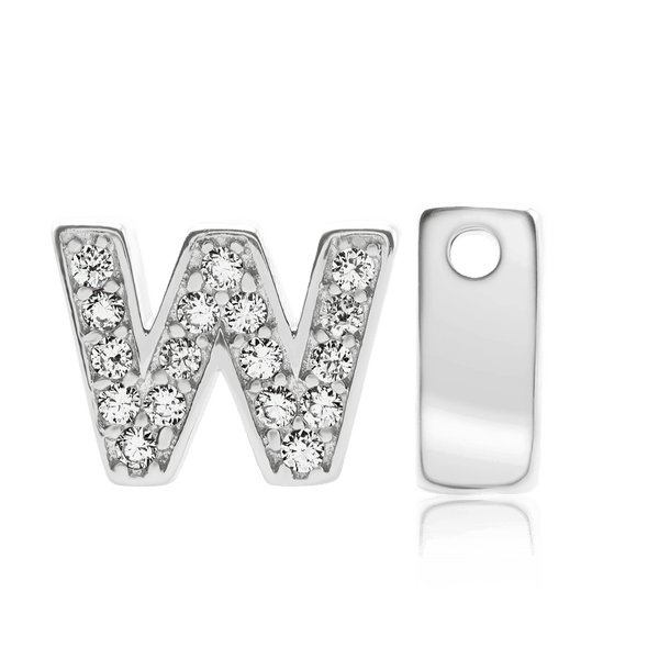 ITI NYC Campton Extra Bold Slider in Sterling Silver (Hole:1mm) (6mm) (100% Polished)