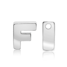 Load image into Gallery viewer, ITI NYC Campton Extra Bold Slider in Sterling Silver (Hole:1mm) (6mm) (100% Polished)
