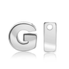 ITI NYC Campton Extra Bold Slider in 14K Gold (Hole:1mm) (6mm) (100% Polished)