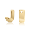 ITI NYC Campton Extra Bold Slider in 14K Gold (Hole:1mm) (6mm) (100% Polished)