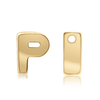 ITI NYC Campton Extra Bold Slider in 14K Gold (Hole:1mm) (6mm) (100% Polished)