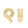 ITI NYC Campton Extra Bold Slider in 14K Gold (Hole:1mm) (6mm) (100% Polished)