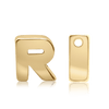 ITI NYC Campton Extra Bold Slider in 14K Gold (Hole:1mm) (6mm) (100% Polished)