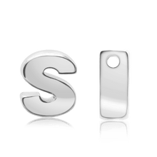 Load image into Gallery viewer, ITI NYC Campton Extra Bold Slider in Sterling Silver (Hole:1mm) (6mm) (100% Polished)
