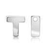 ITI NYC Campton Extra Bold Slider in Sterling Silver (Hole:1mm) (6mm) (100% Polished)