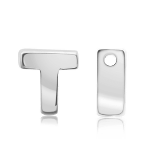ITI NYC Campton Extra Bold Slider in Sterling Silver (Hole:1mm) (6mm) (100% Polished)
