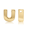 ITI NYC Campton Extra Bold Slider in 14K Gold (Hole:1mm) (6mm) (100% Polished)