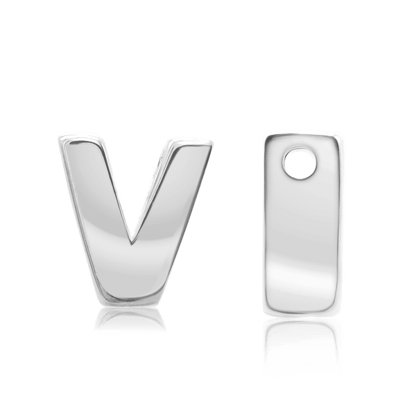 ITI NYC Campton Extra Bold Slider in Sterling Silver (Hole:1mm) (6mm) (100% Polished)