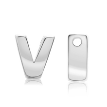 Load image into Gallery viewer, ITI NYC Campton Extra Bold Slider in Sterling Silver (Hole:1mm) (6mm) (100% Polished)
