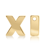 ITI NYC Campton Extra Bold Slider in 14K Gold (Hole:1mm) (6mm) (100% Polished)