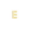 Block Initials in 14K Gold (4.50 mm)