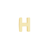 Block Initials in 14K Gold (4.50 mm)