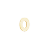 Block Initials in 14K Gold (4.50 mm)