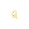 Block Initials in 14K Gold (4.50 mm)