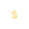Block Initials in 14K Gold (4.50 mm)