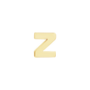 Block Initials in 14K Gold (4.50 mm)
