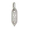 Initial Pendant Charms in Sterling Silver (25.00 mm)