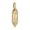 Initial Pendant Charms in Sterling Silver (25.00 mm)