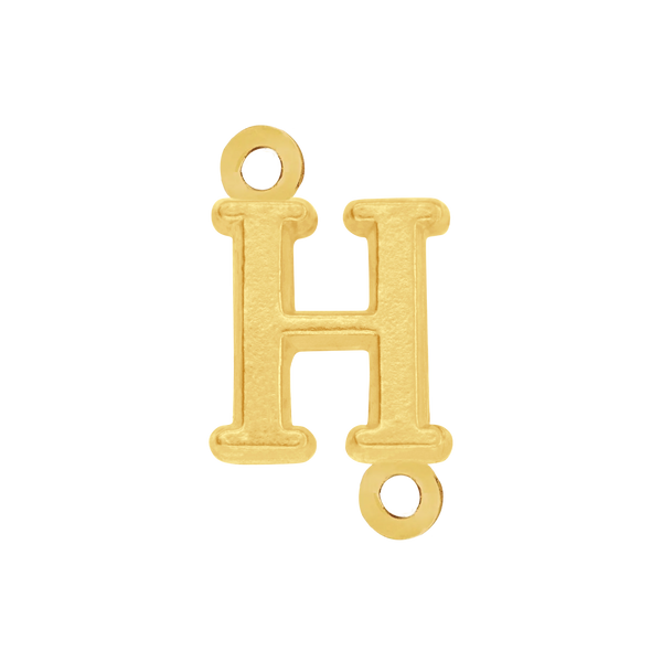 Greek Initials with 2 Jump Rings (6 mm)