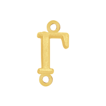 Load image into Gallery viewer, Greek Initials with 2 Jump Rings (6 mm)
