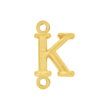 Load image into Gallery viewer, Greek Initials with 2 Jump Rings (6 mm)
