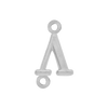 Greek Initials with 2 Jump Rings (6 mm)