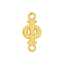 Load image into Gallery viewer, Greek Initials with 2 Jump Rings (6 mm)
