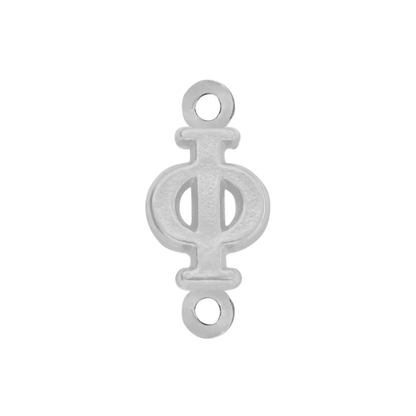 Greek Initials with 2 Jump Rings (6 mm)