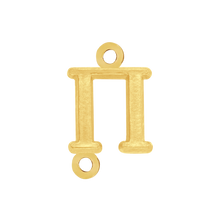 Load image into Gallery viewer, Greek Initials with 2 Jump Rings (6 mm)
