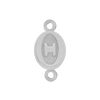Greek Initials with 2 Jump Rings (6 mm)