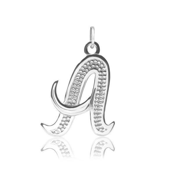 ITI NYC Fancy Pro Caption Bold with Beaded Design in 14K Gold (17mm) (100% Polished with Bail)