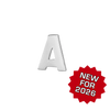 Block Initials in Sterling Silver (6.00 mm)
