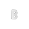 Block Initials in Sterling Silver (8.00 mm)