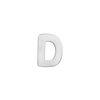 Block Initials in Sterling Silver (8.00 mm)
