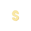 Block Initials in 14K Gold (6.00 mm)