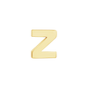Block Initials in 14K Gold (6.00 mm)