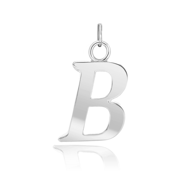 ITI NYC Capitolina Extra Bold Italic in Sterling Silver (13mm) (100% Polished with Bail)