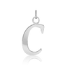 ITI NYC Capitolina Extra Bold Italic in Sterling Silver (13mm) (100% Polished with Bail)