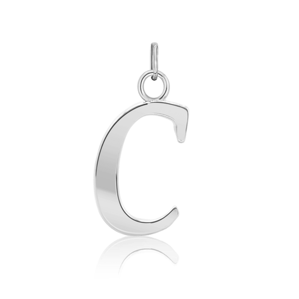 ITI NYC Capitolina Extra Bold Italic in 14K Gold (13mm) (100% Polished with Bail)
