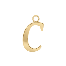Load image into Gallery viewer, Capitolina Extra Bold Italic Initials with 1 Jump Ring (13 mm)
